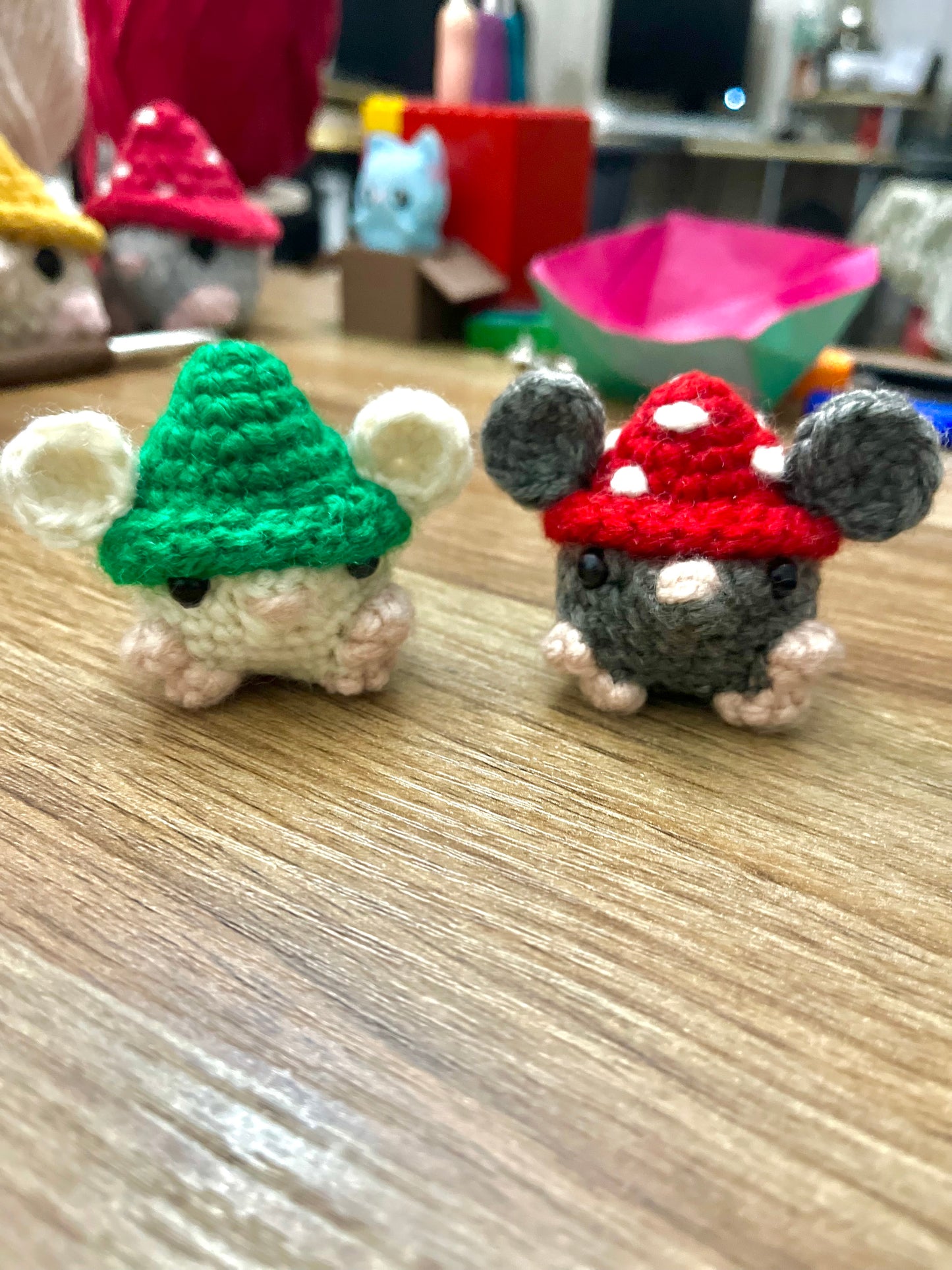 Whimsical Mouse in Hat