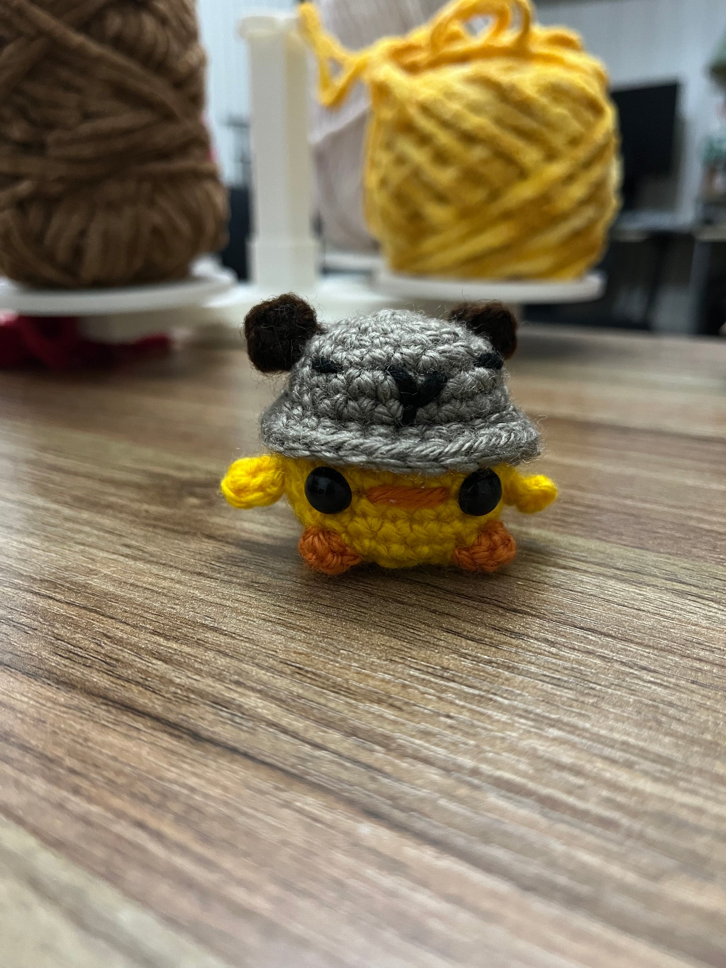 Chick in a Capybara Hat