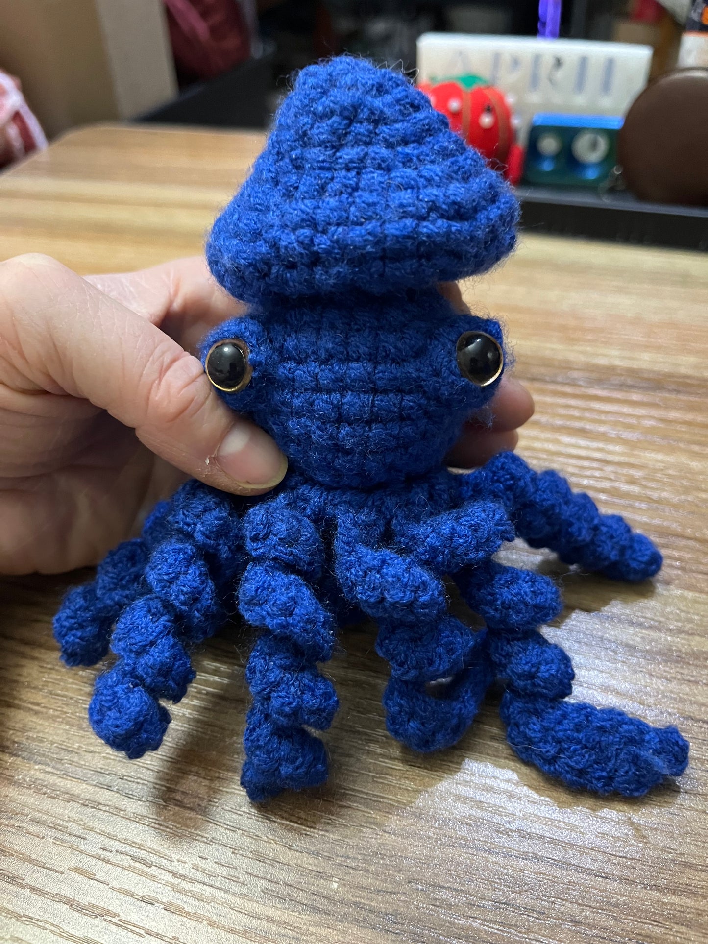 Blue Squid Pop Fidget