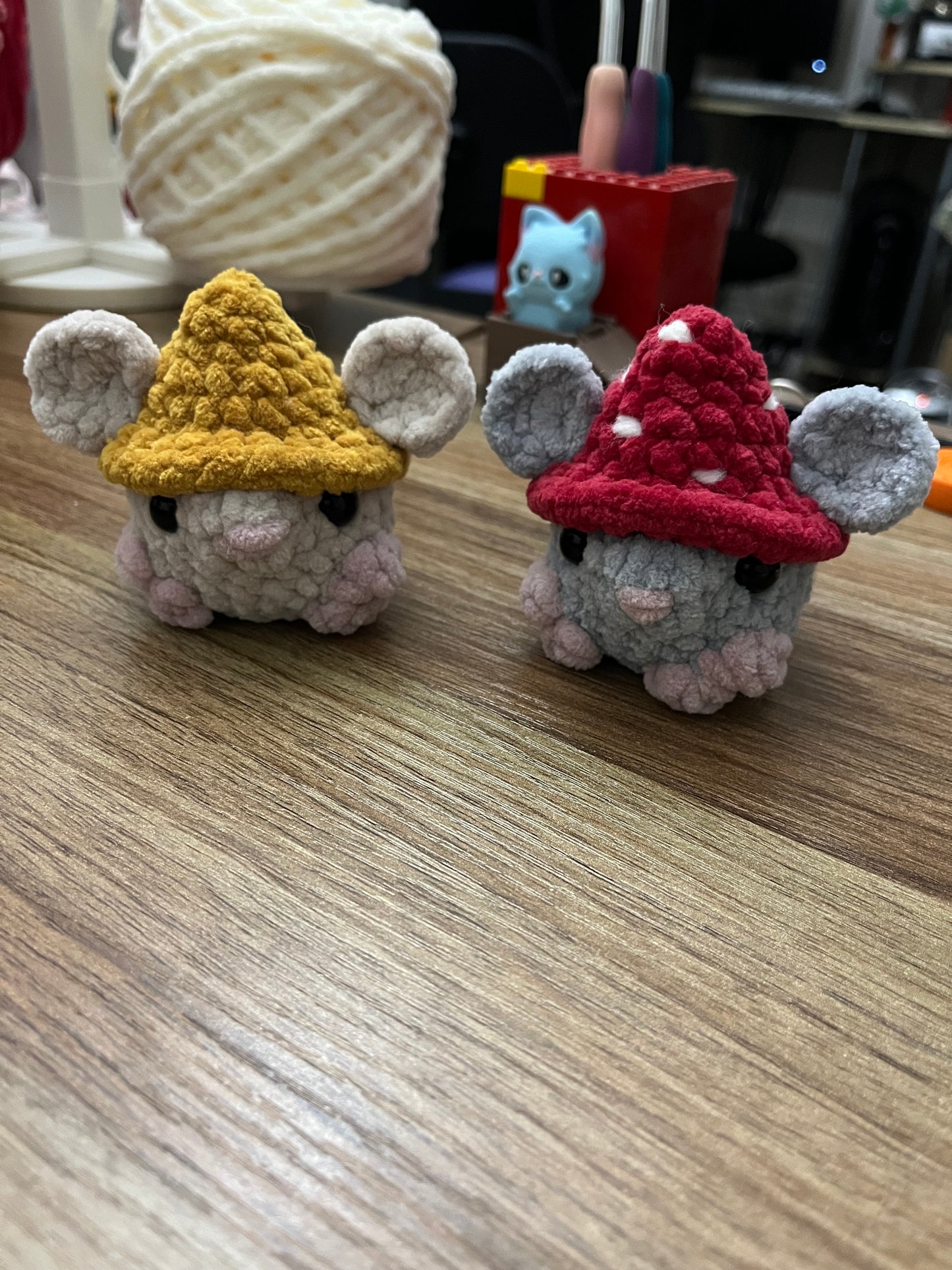 Whimsical Mouse in Hat