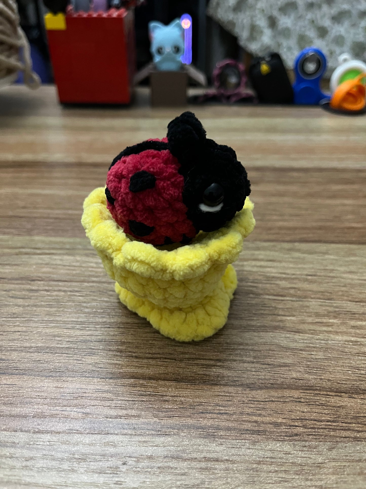 Ladybug Daffodil Fidget