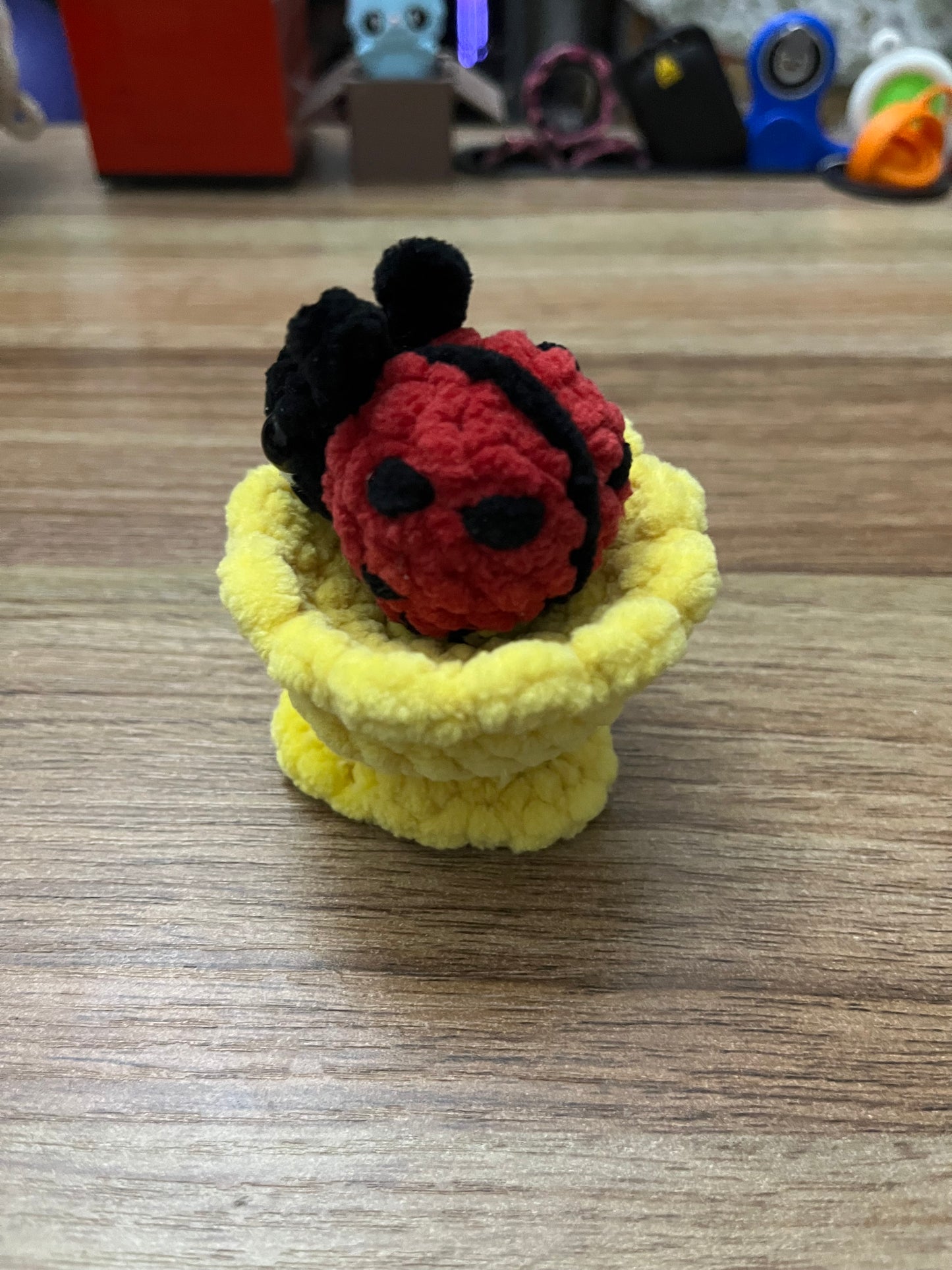 Ladybug Daffodil Fidget