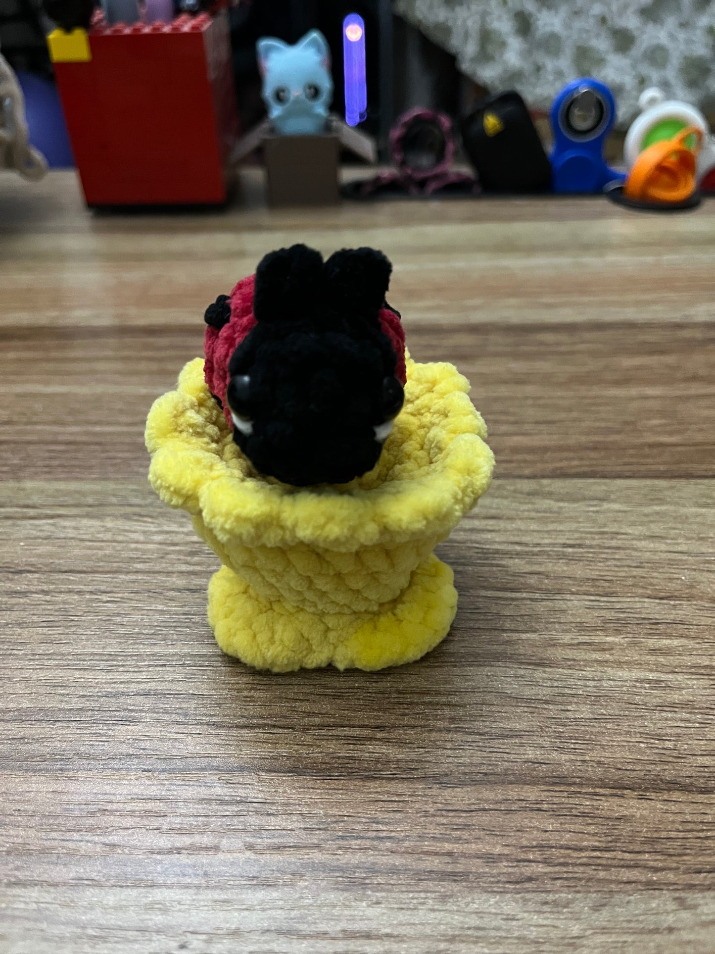 Ladybug Daffodil Fidget