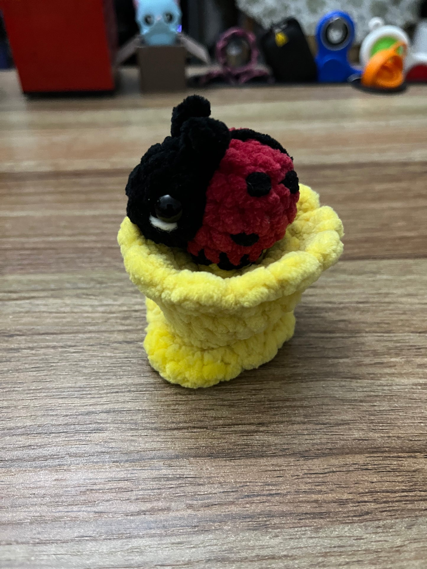Ladybug Daffodil Fidget