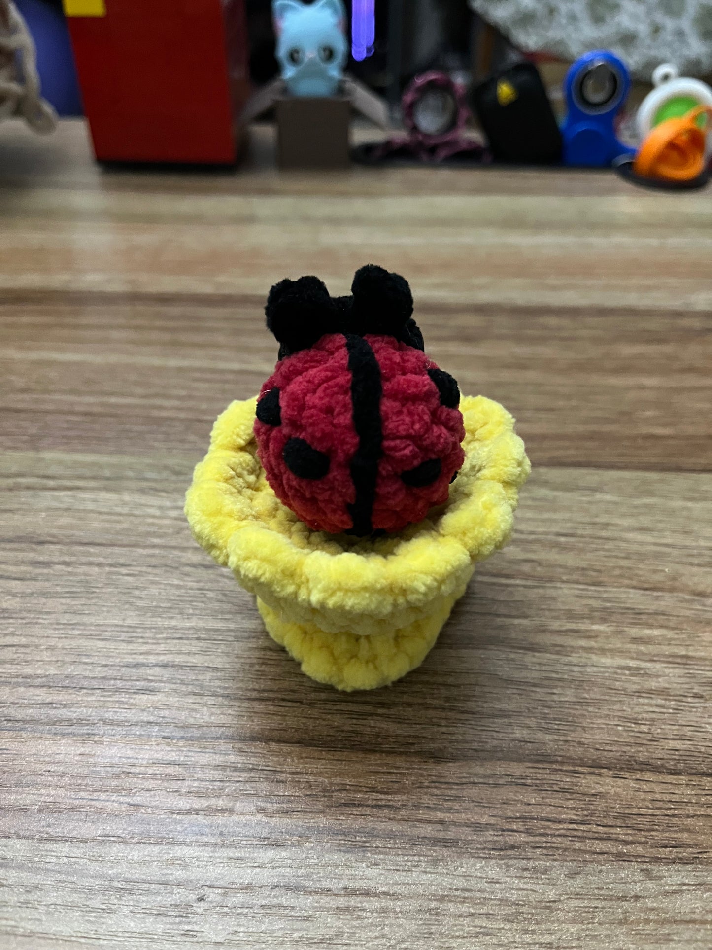 Ladybug Daffodil Fidget