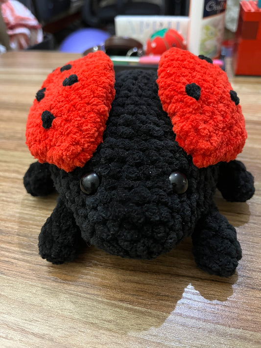 Lady Bug Fidget Plush