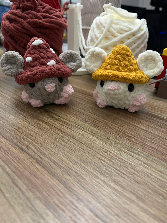 Whimsical Mouse in Hat