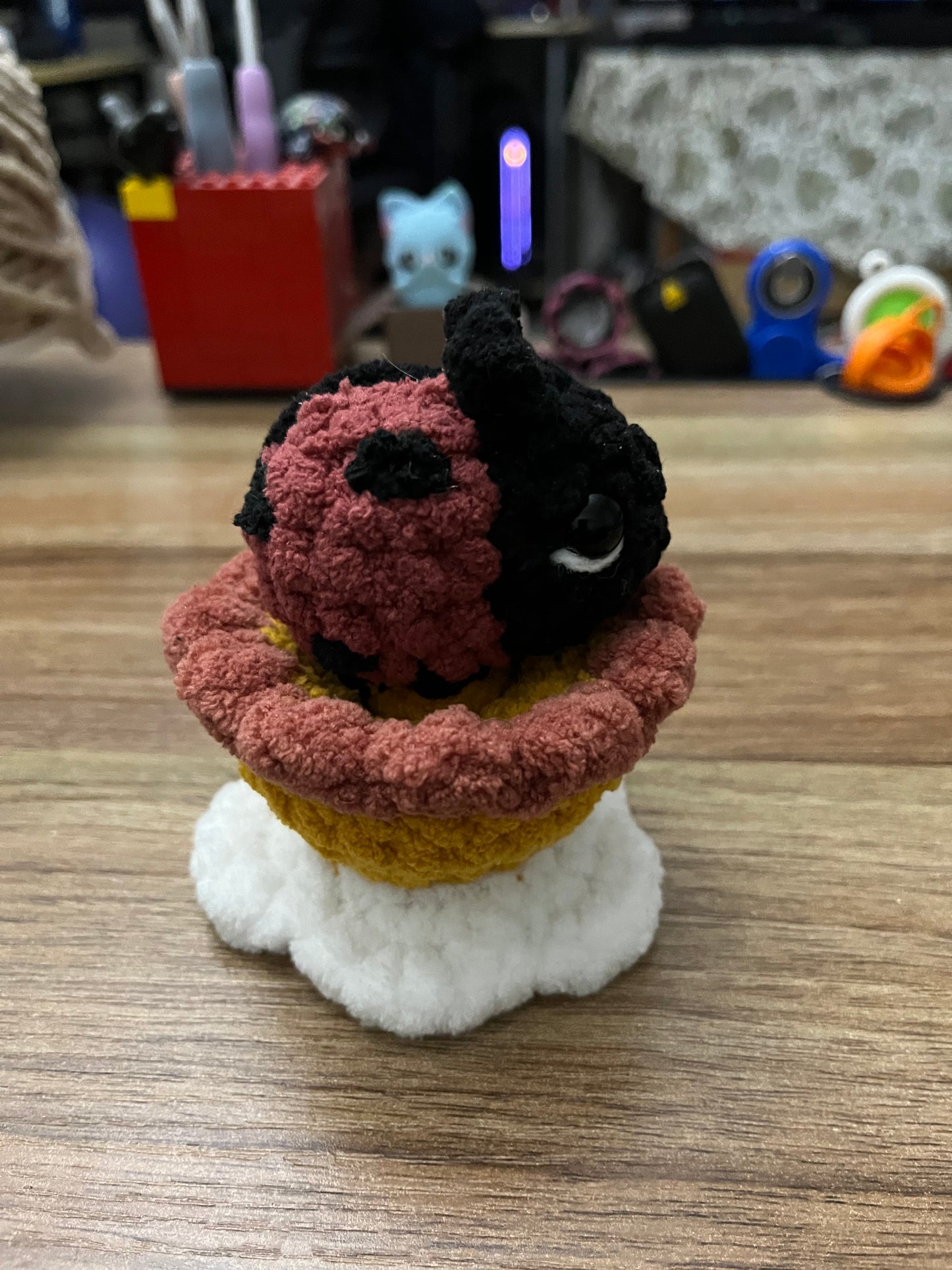 Ladybug Daffodil Fidget