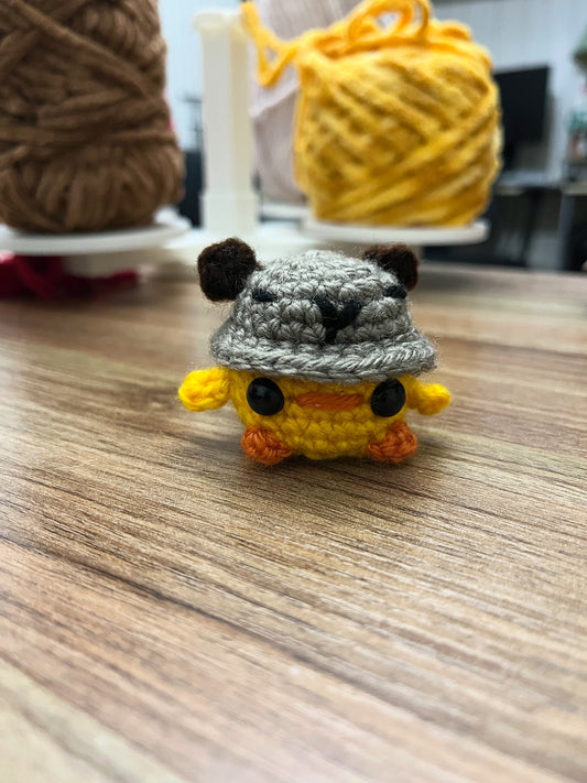 Chick in a Capybara Hat